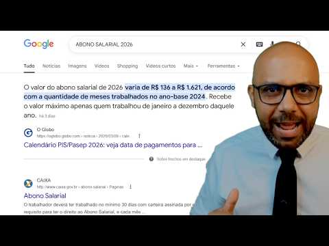 Vídeo: PIS de 2026: datas, valor e quem recebe