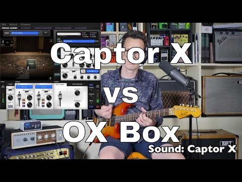 Captor X Two Notes vs OX Box Universal Audio #loadbox
