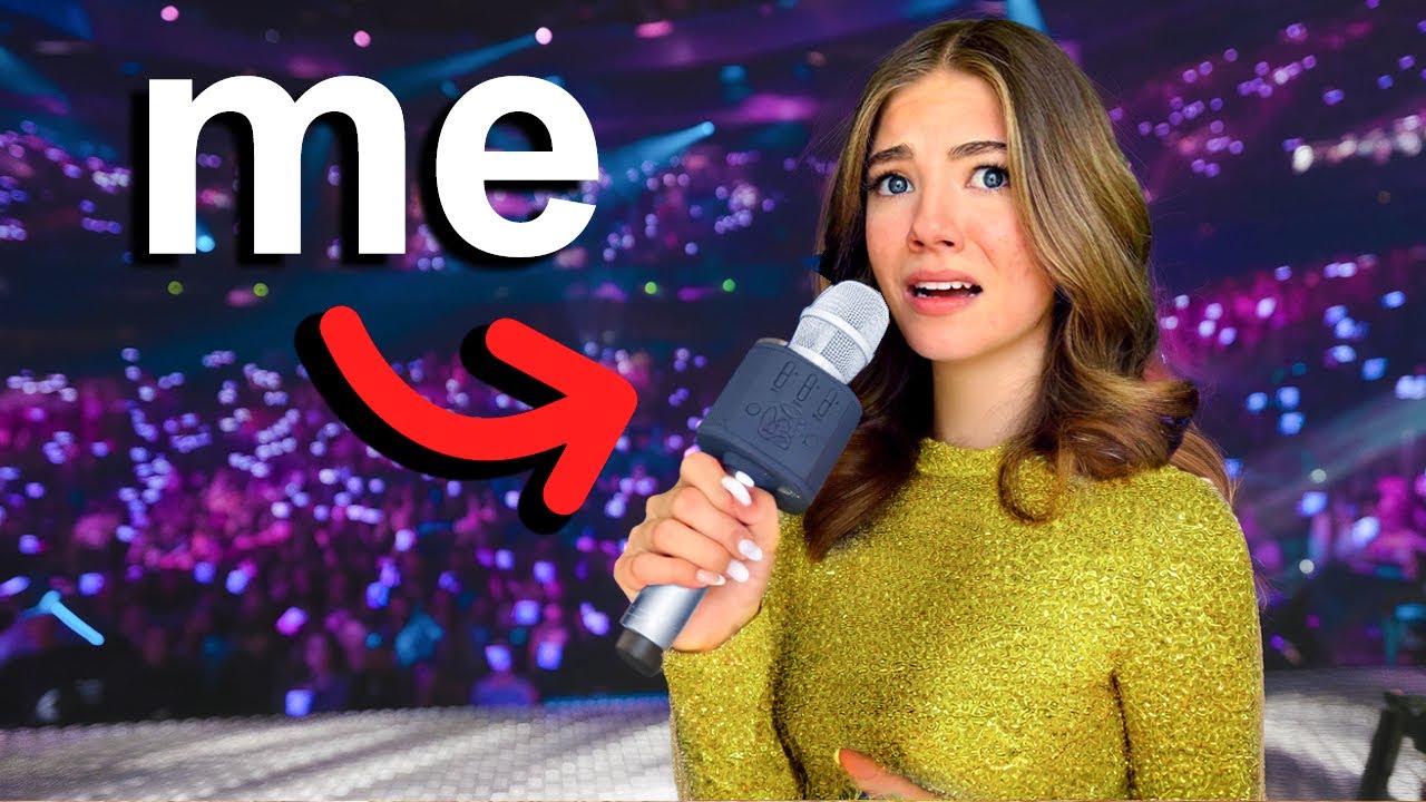 Preforming For My First Live Show!