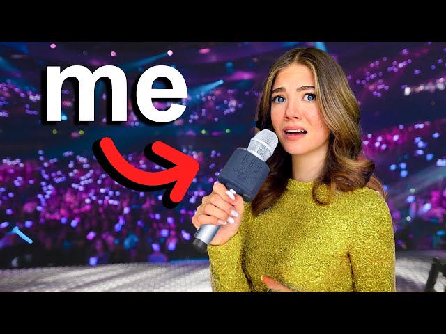 Preforming For My First Live Show!
