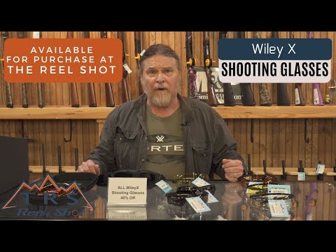 Best Shooting Glasses - Wiley X Shooting Glasses - Available at TRS