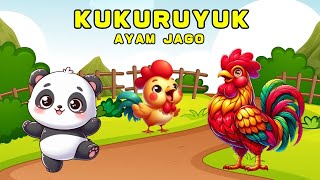 Kukuruyuk, Lagu Anak Indonesia 🐓 Belajar Bernyanyi Dan Anak Gembira | Kukuruyuk Ayam Jago Namanya