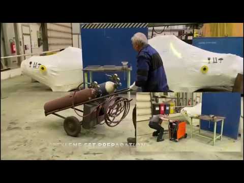 Comparison between Oxy Acetylene Welding Set up and the use of an induction heater. Saves time