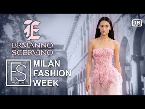 ERMANNO SCERVINO SS 24 | MILAN FASHION WEEK | 4K UHD | One of a kind | feat. Sara Grace Wallerstedt