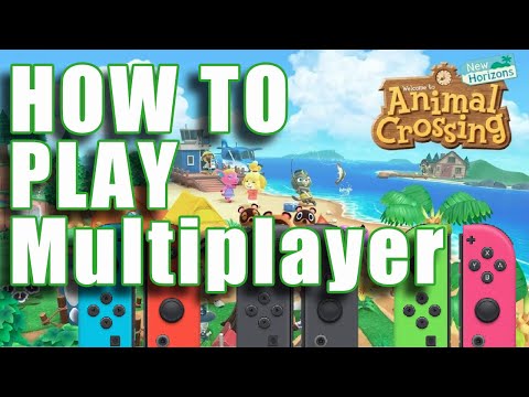 How to Play Multiplayer in Animal Crossing New Horizons - All Modes (local, 1 switch, co op, online)