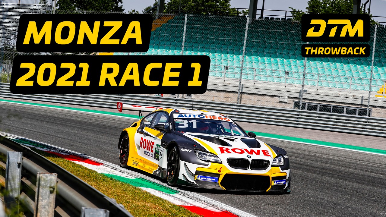 DTM 2021 Re-Live: Monza – Race 1 | Historic Ferrari Debut & Liam Lawson Makes History!