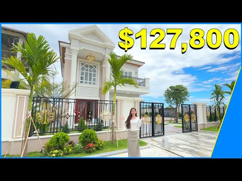 511,200,000 KHR ($127,800) Affordable Luxury Villa for Sale in Phnom Penh, Cambodia