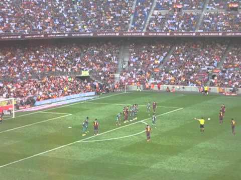 FC Barcelona - Levante 18 augustus 2013 (vrije trap)