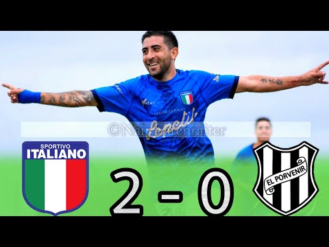 Primera C : SPORTIVO ITALIANO 2 - 0 EL PORVENIR | (Los Goles)