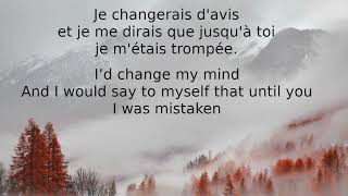 Je Changerais d'Avis by Francoise Hardy English Lyrics French Paroles ("I'd Change My Mind")