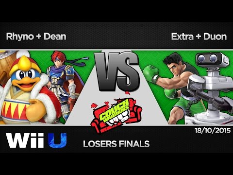 Couchwarriors Ranbat October 2015: KHrhyno + Dean vs Extra + Duon (LF) - Doubles