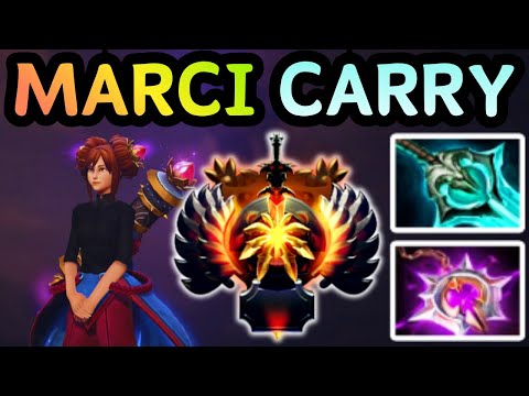 🔥 MARCI CARRY — 0 DEAD KILLS INSANE IMBA PUNCH | DOTA 2 GAMEPLAY 🔥