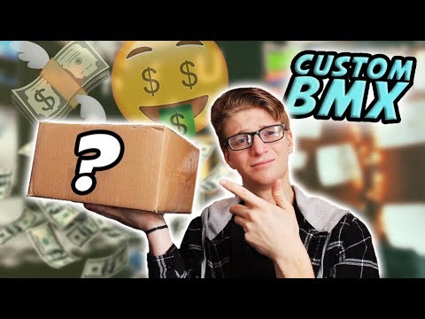 CUSTOM BMX PART GIVEAWAY! (Mission BMX)