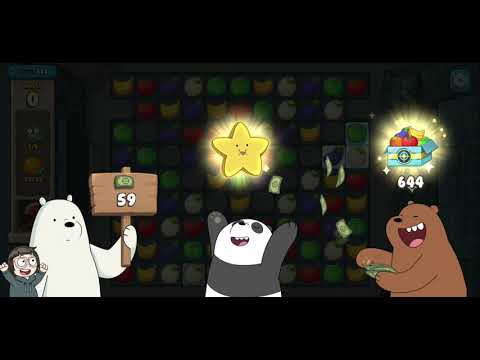 We Bare Bears Match3 Repairs Level 612 - No Boosters