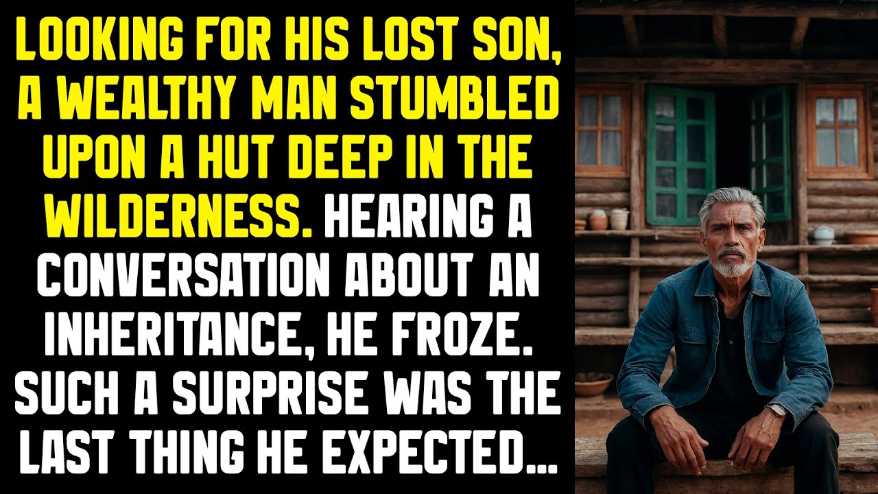 Looking for his lost son, a wealthy man stumbled upon a hut deep in the wilderness. Hearing...