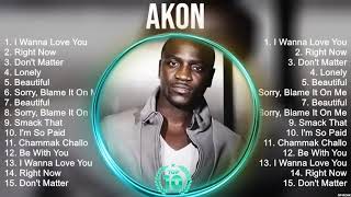 Akon Greatest Hits  . Best Songs Music Hits Collection Top 10 Pop Artists of All Time