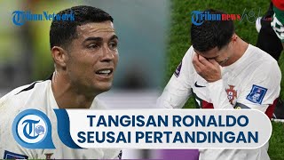 Momen Tangisan Cristiano Ronaldo seusai Kekalahan Portugal di Laga Semi Final Piala Dunia 2022