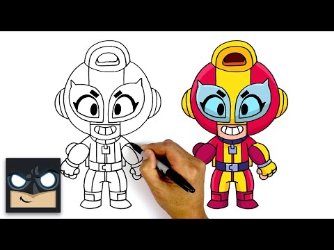 How To Draw Max | Brawl Stars