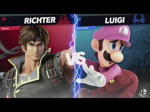 BASH_8 SSBU - Maxou (Richter) vs Zetroms (Luigi) - Winners Quarter