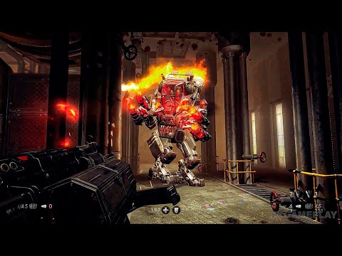 Wolfenstein: The New Order - B.J. Blazkowicz vs. Deathshead