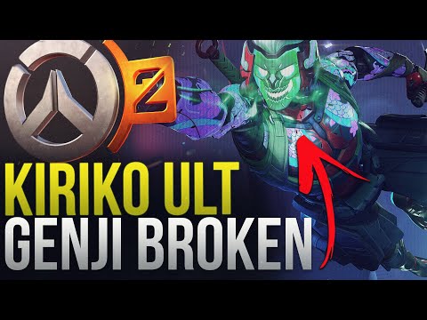GENJI IS BROKEN WITH KIRIKO ULTIMATE - OVERWATCH 2 MOMENTS #1