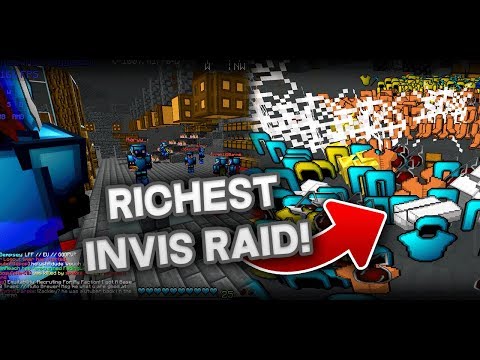 WE MADE THE RICHEST POWER FACTION RAIDABLE!! (FULL INVIS!) - VeltPvP [6]