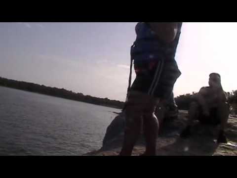 Cliff Jumping @ lake Whitney 2010