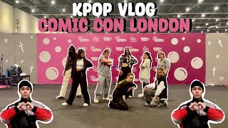 KPOP VLOG | COME TO COMIC CON LONDON WITH US (Ft. Enhypen, ATEEZ, Blackpink, NCT 127, IVE & more)