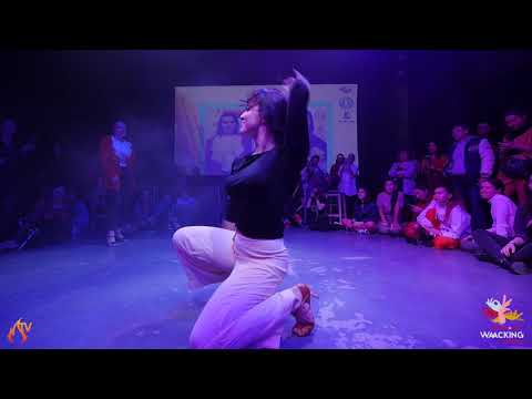 Vlada vs. Nataly - 1/16 - All Europe Waacking Festival 2018