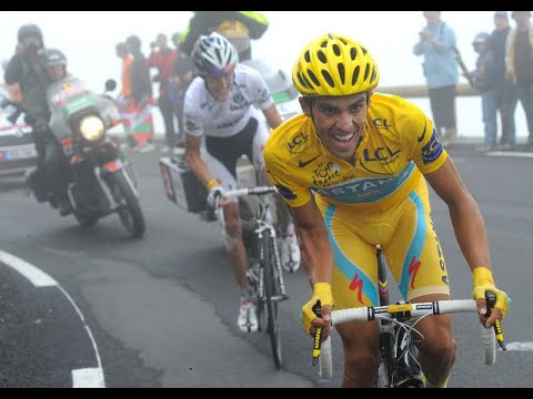 🏔️ Epic Duel: Schleck vs. Contador at Col du Tourmalet Tour de France 2010! 🚴‍♂️💥