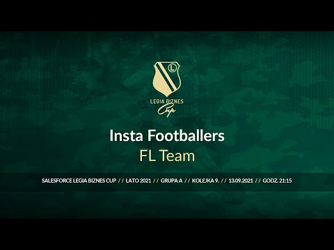 Skrót spotkania Insta Footballers - FL Team ( Legia Biznes Cup Lato 2021 )