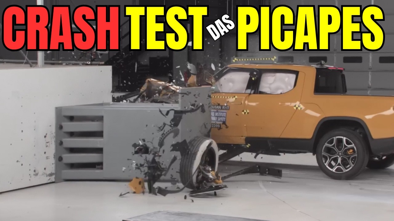 AS PICAPES com SEGURANÇA MÁXIMA: VEJA QUEM FICOU em PRIMEIRO LUGAR!