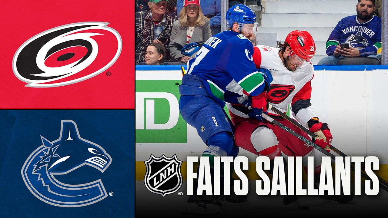 Hurricanes vs Canucks 04/03/26 | Faits saillants