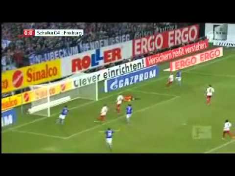 Schalke 1 0 Freiburg Alle Tore   Highlights 12 02 11
