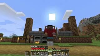 【Minecraft】ちゃんけいのマインクラフト日記 1２日目 つくるぞ！自分の家！マイハウス！