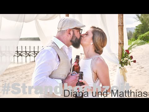 Heiraten am Strand vom Shanti Maurice im Südwesten von Mauritius