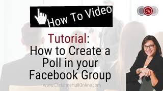 How to Create a Facebook Poll in a Facebook Group