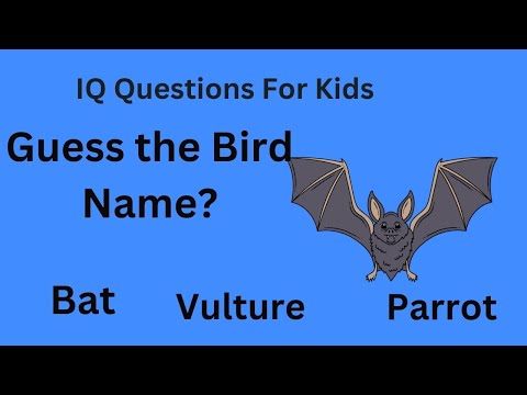IQ Questions For Kids With Answers Part 17 | Guess the Bird Names