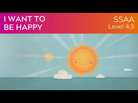 I Want To Be Happy (SSAA Lv4) KerryMarsh.com Score Preview