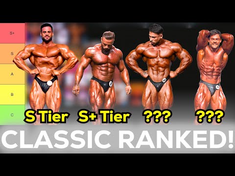 The *BEST* Classic Physique Bodybuilders for 2025 Mr. Olympia Ranked (Tier List)