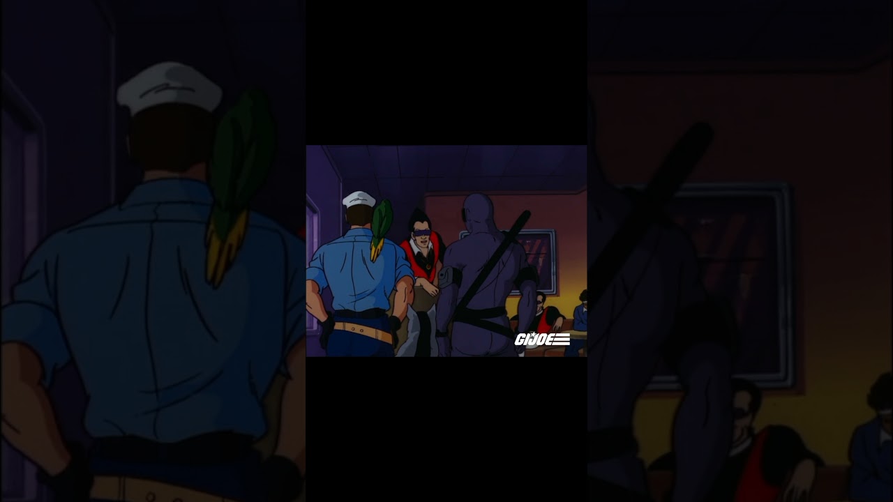 Shipwreck and Snake Eyes bribe bouncer | GI Joe Sunbow series