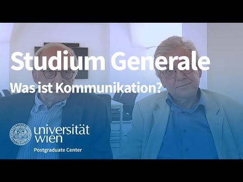 "Studium Generale": Kommunikation in Zeiten der digitalen Transformation