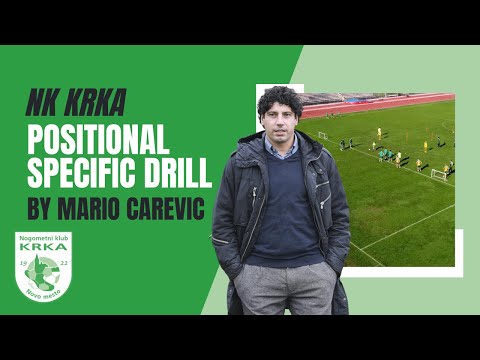 NK Krka - positional specific drill by Mario Carevic