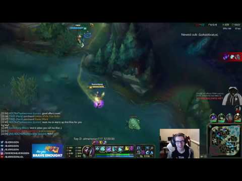 Bjergsen - Warming up Blue Buff for you - League of Legends