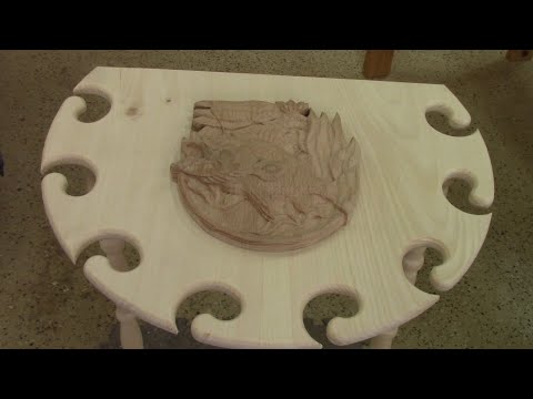 L'gosseux d'bois Ep 235 - Un support pour 8 cannes à pêche