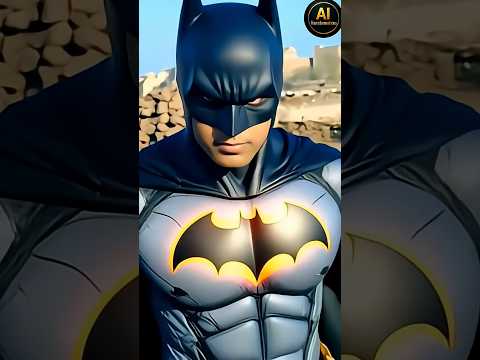 || I turned into batman  with the help of AI || Part 1 #batman #batmobile #short #viralshort #trend