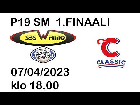 P19 SM - 1.Finaali : SBS WIRMO/MASKU - CLASSIC   7.4.2023