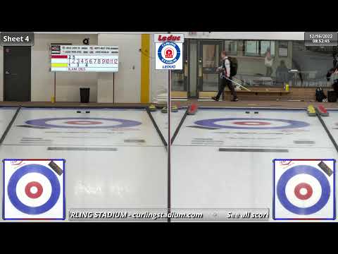 Damen/van Amsterdam vs. Brissette/Gira - Draw 2 - Leduc Mixed Doubles Wheelchair Curling Event