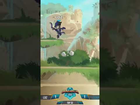 What's Boomie doing to LDZ?!?? 😳🤨 (Brawlhalla) #shorts