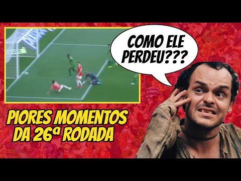 COMO ELES CONSEGUEM FAZER ISSO? VEJA OS PIORES MOMENTOS DA 26ª RODADA DO BRASILEIRÃO 2022